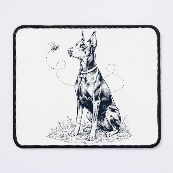 Item preview, Doberman Pinscher Bumble Bee Honeybee Dog Lover designed and sold by dian-rody-crest.