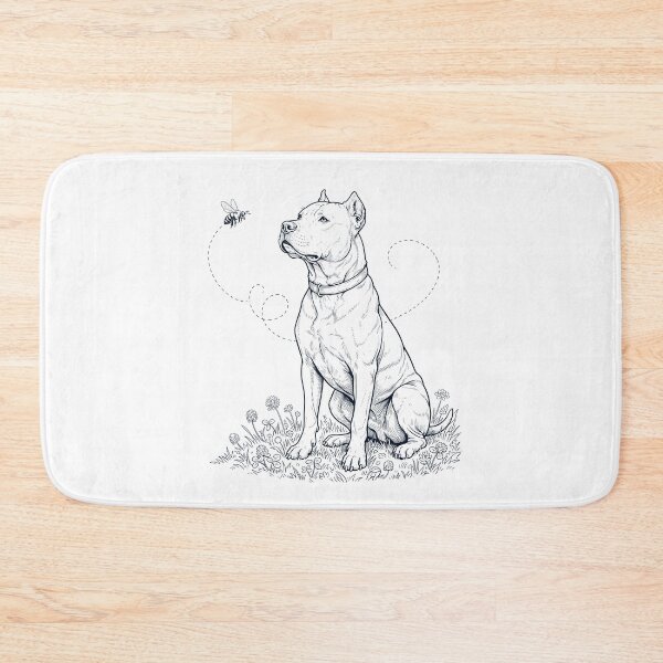 Item preview, Dogo Argentino Bumble Bee Honeybee Dog Lover designed and sold by dian-rody-crest.