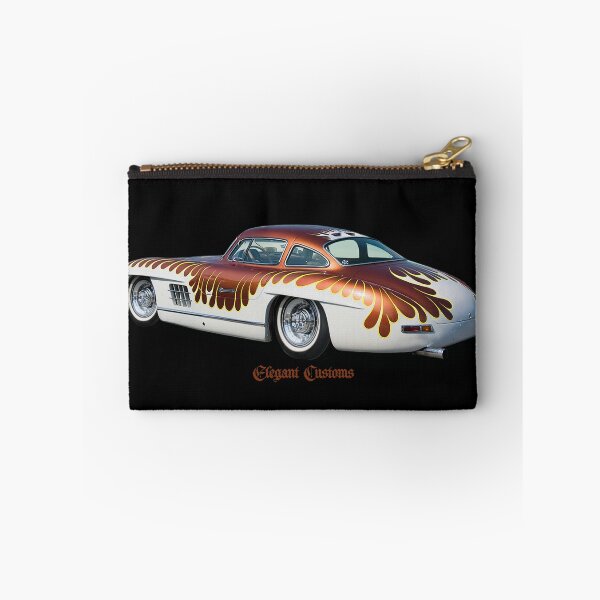 Item preview, 1955 Mercedes Bens 300SL Gullwing Great Balls of Fire no text Kustom, Hot Rod, Muscle Car designed and sold by Elegant Customs.