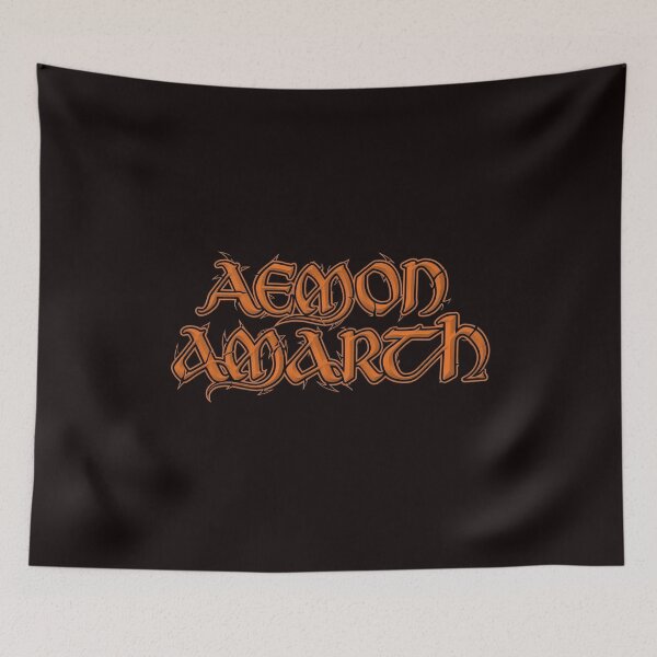 Item preview, Amon Amarth Logo Style Orange Script Dark designed and sold by HEEIKA-ART.