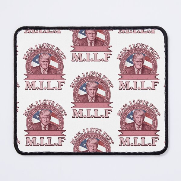 Item preview, Man I Love Feet Retro President Sarcastic Parody Vintage Emblem Graphic designed and sold by LiverEver.