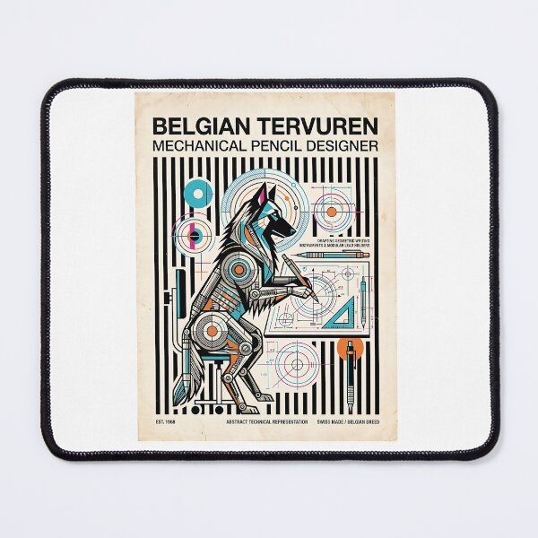 Item preview, Belgian Tervuren Pencil Designer; designed and sold by PictoVibe.