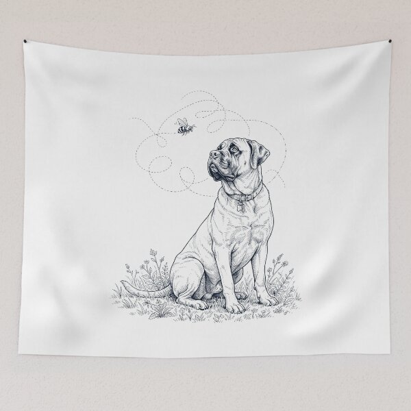 Item preview, English Mastiff Bumble Bee Honeybee Dog Lover designed and sold by dian-rody-crest.