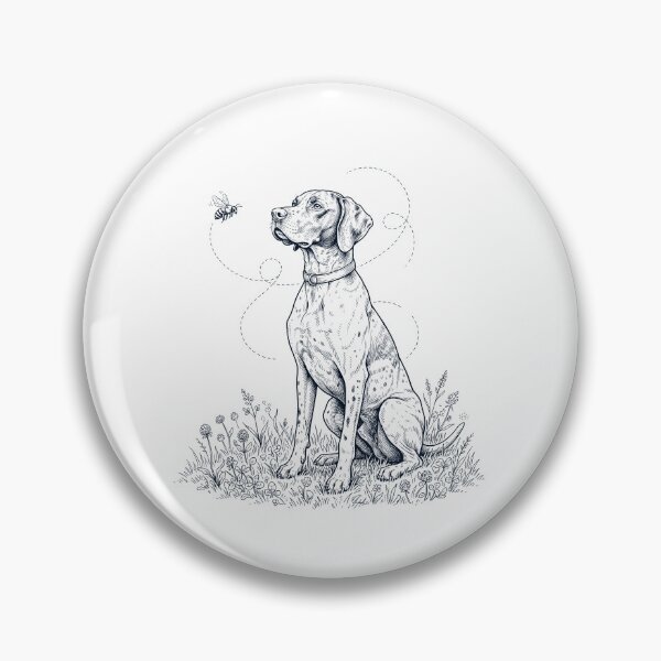 Item preview, Amante de los perros Pointer inglés, Abejorro y Abeja melífera designed and sold by dian-rody-crest.