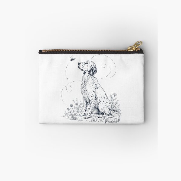Item preview, English Setter Bumble Bee Honeybee Dog Lover designed and sold by dian-rody-crest.