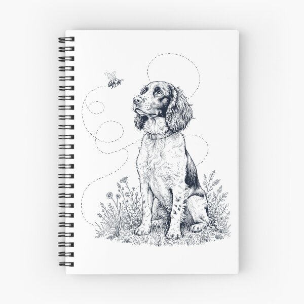 Item preview, English Springer Spaniel Bumble Bee Honeybee Dog Lover designed and sold by dian-rody-crest.