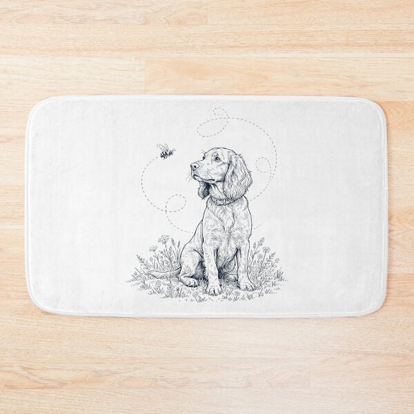 Item preview, Field Spaniel Bumble Bee Honeybee Dog Lover designed and sold by dian-rody-crest.