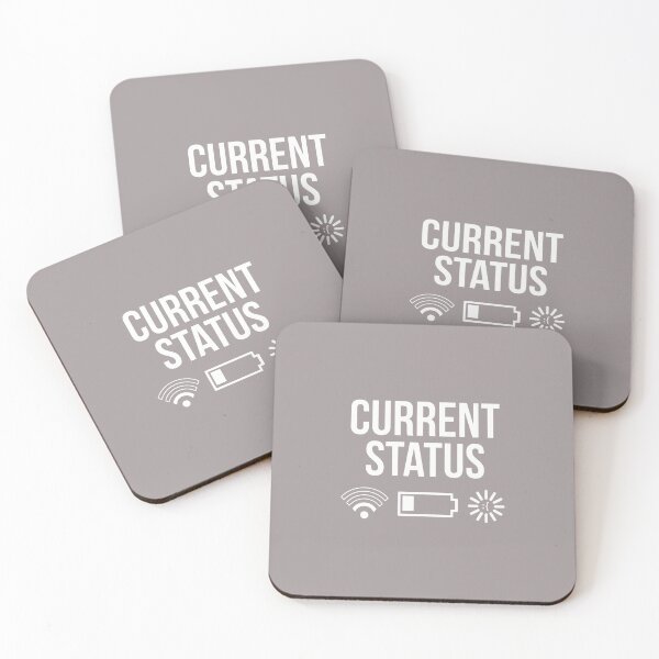 Item preview, Current Mood Low Battery Wi-Fi Loading TShirt-73 designed and sold by SaschaFeidel.
