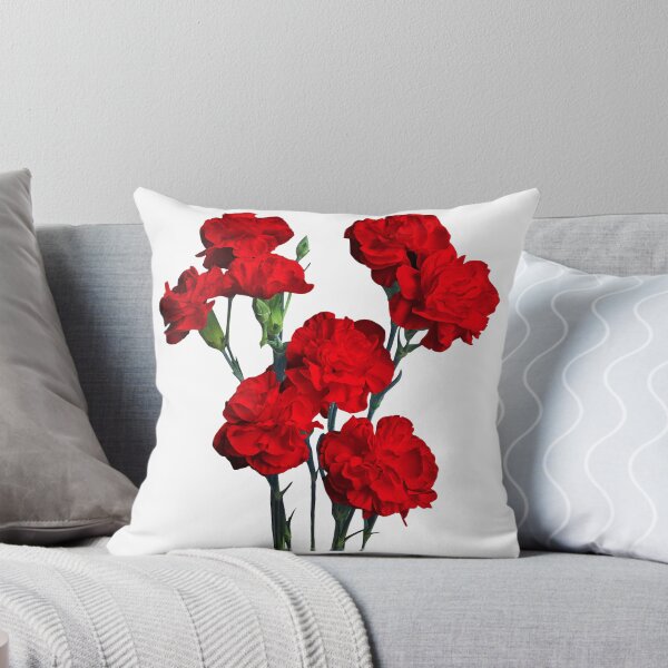 Item preview, Royal Red Carnation Bunch of Flowers Bouquet 2 Shapes Mania designed and sold by Shapes-Mania.