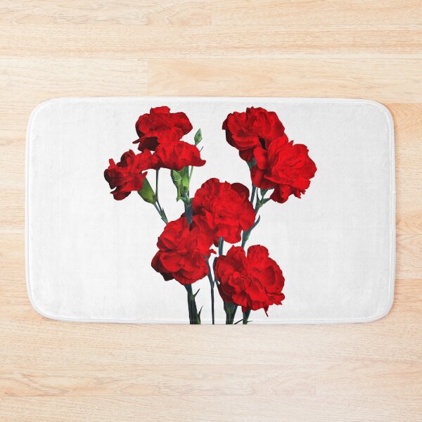 Item preview, Royal Red Carnation Bunch of Flowers Bouquet 2 Shapes Mania designed and sold by Shapes-Mania.