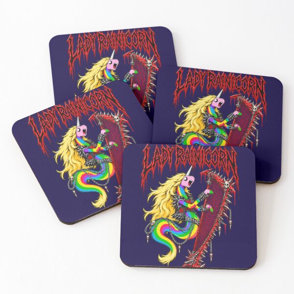 Item preview, Lady Rainicorn – Rainbow Metal Harpist designed and sold by VIC ART.