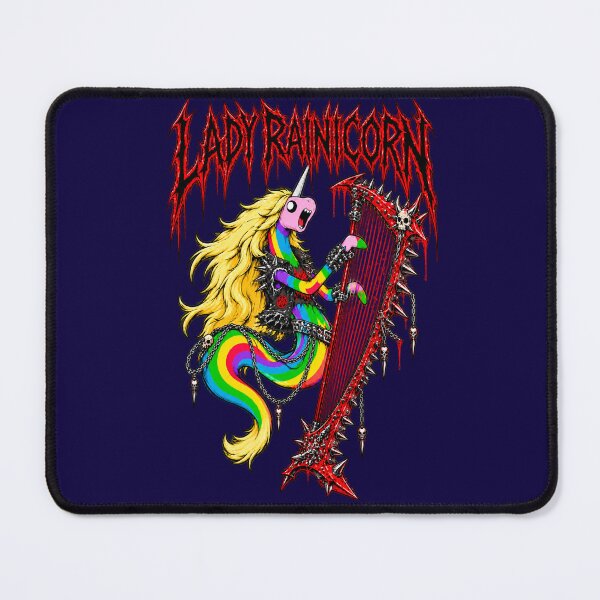 Item preview, Lady Rainicorn – Rainbow Metal Harpist designed and sold by VIC ART.