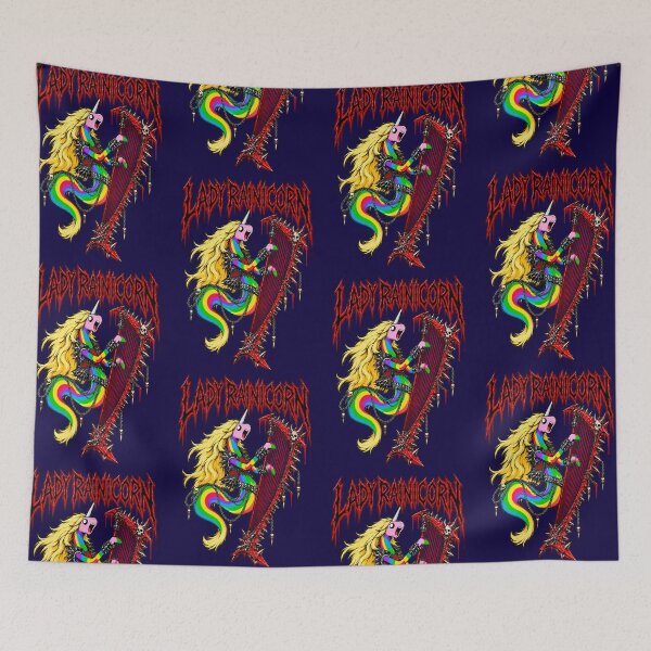 Item preview, Lady Rainicorn – Rainbow Metal Harpist designed and sold by VIC ART.