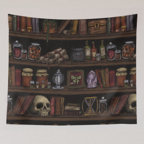Item preview, Oddities shelf designed and sold by RootSpellStudio.