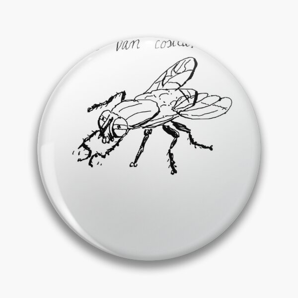 Item preview, Funny Fly Sketch With Spanish Quote designed and sold by Merrick-Voss.