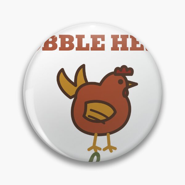 Item preview, We Dont Gobble Here We Bawk Funny Thanksgiving Chicken designed and sold by HenAndHeller.