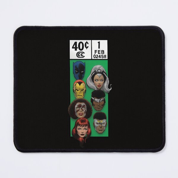 Item preview, Retro Comic Heads Montage Green Panel Art designed and sold by HEEIKA-ART.