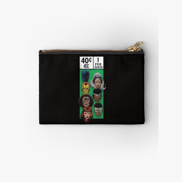 Item preview, Retro Comic Heads Montage Green Panel Art designed and sold by HEEIKA-ART.
