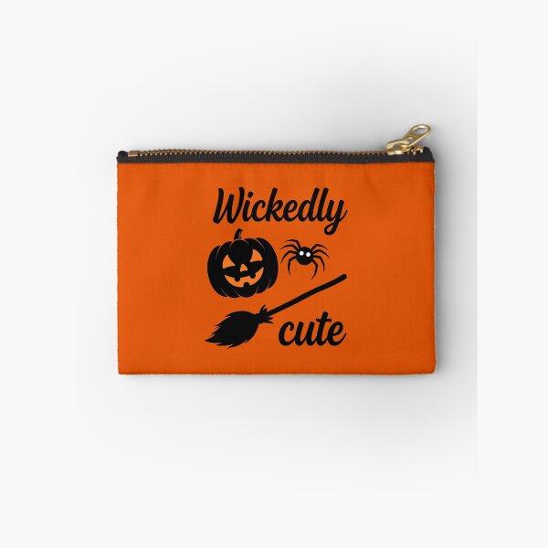 Item preview, Wickedly Cute Pumpkin Spider Broom Halloween designed and sold by Custom Crest.