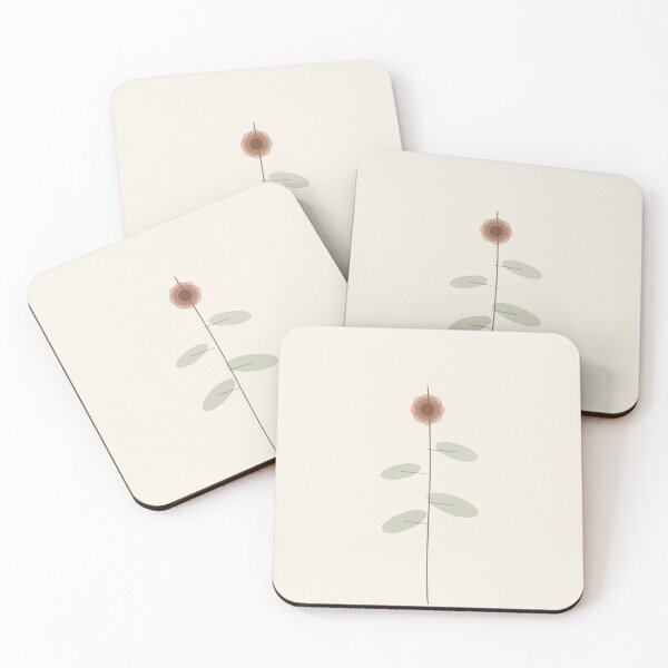 Item preview, Pressed Flower Line Art Print designed and sold by GBGCreations.