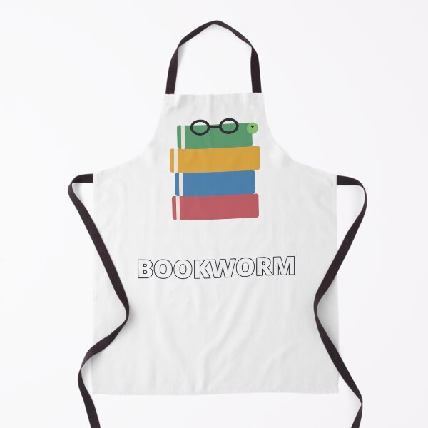Aperçu de l'œuvre Bookworm Cute Book Stack Reading Glasses créée et vendue par ThreeFlyingAces.