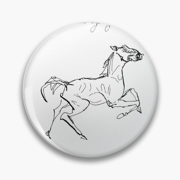 Item preview, Running Horse Doodle With Spanish Humor designed and sold by Merrick-Voss.