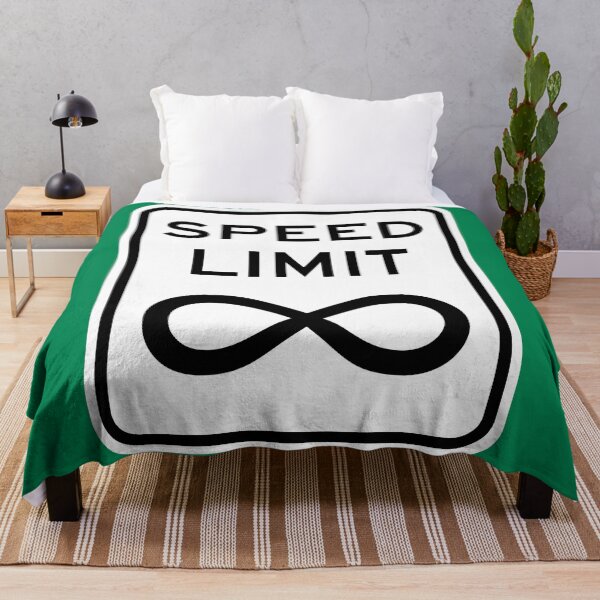 Item preview, Speed Limit Infinity Sign designed and sold by Karate Octopus.