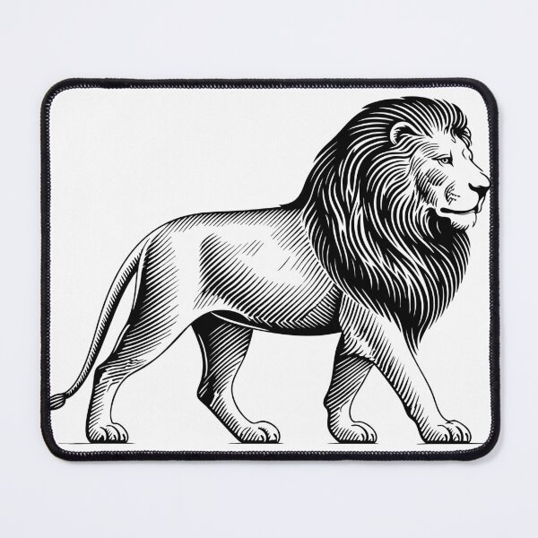 Item preview, Retro Lion designed and sold by Ilze Lucero.