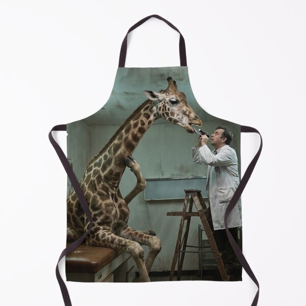 Item preview, Giraffe Sore Throat – Funny Doctor Humor designed and sold by gooeybanana.