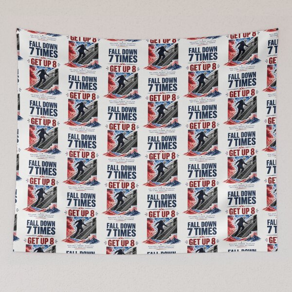 Item preview, Fall down 7 times get up 8 Joe Biden motivational poster designed and sold by INEEDBABYPOWDER.