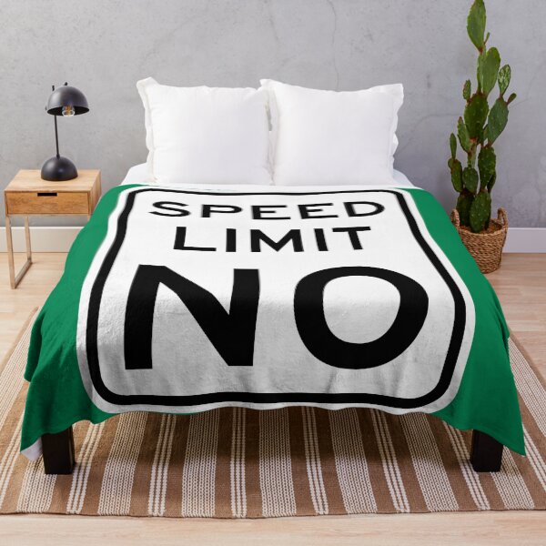 Item preview, Speed Limit No Sign designed and sold by Karate Octopus.