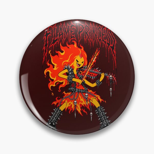 Item preview, Flame Princess – Blazing Metal Violinist designed and sold by VIC ART.