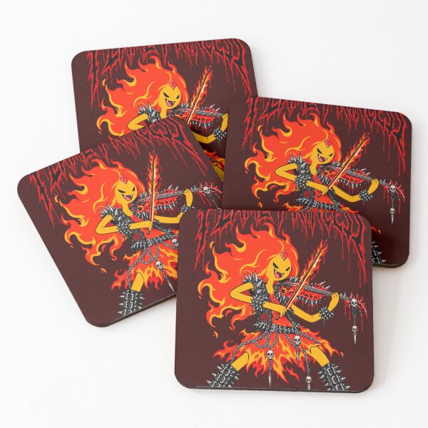 Item preview, Flame Princess – Blazing Metal Violinist designed and sold by VIC ART.