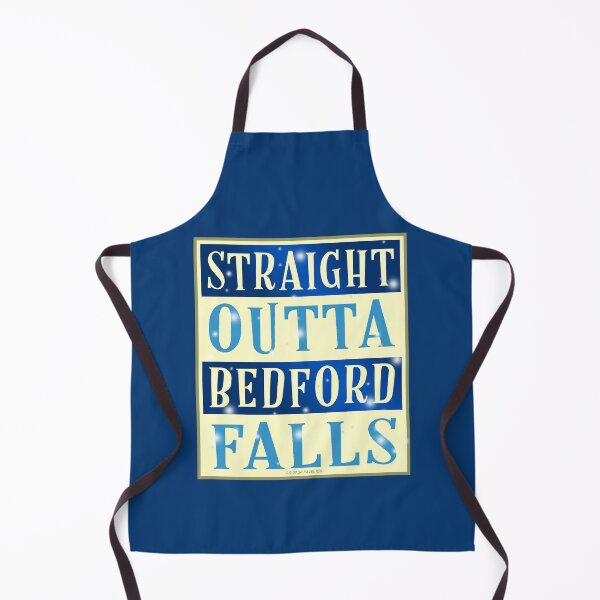 Item preview, Straight Outta Bedford Falls Blue designed and sold by Normbot2000.