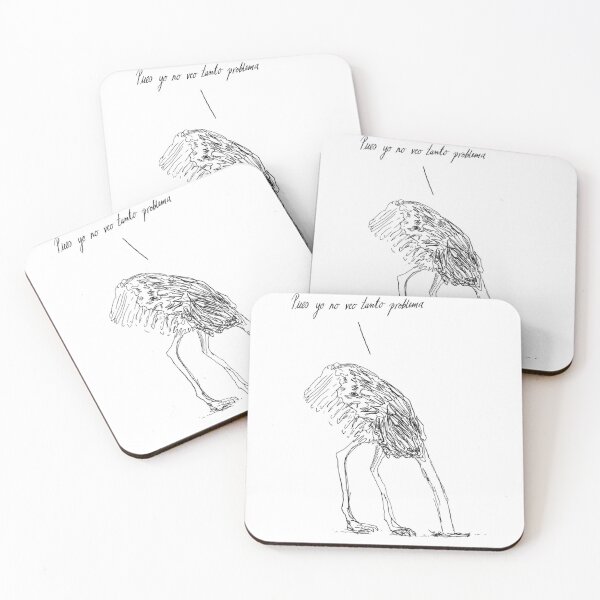 Item preview, Awkward Bird Sketch With Spanish Humor designed and sold by Merrick-Voss.