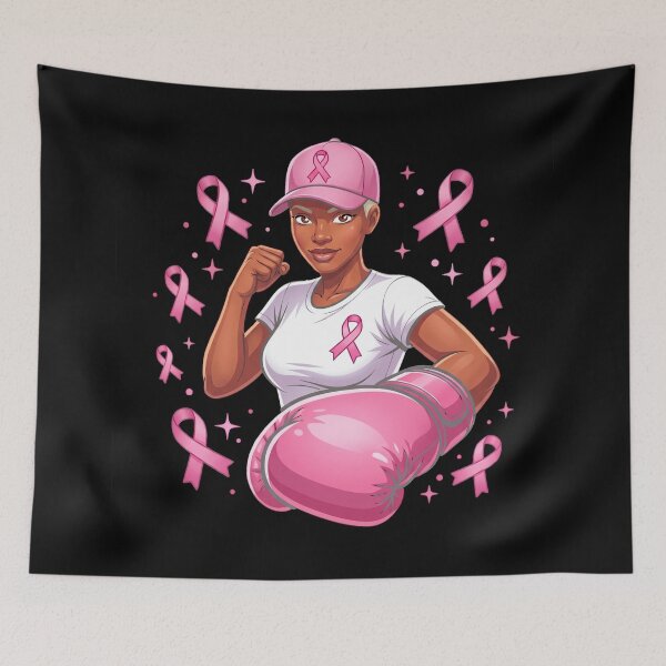 Item preview, Boxeuse Octobre Rose Combat Cancer Du Sein designed and sold by MizoX7.