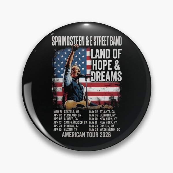 Item preview, Bruce Springsteen & E Street Band - American Tour 2026 designed and sold by Best-color.