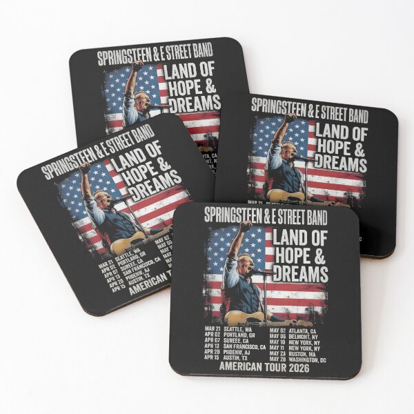 Item preview, Bruce Springsteen & E Street Band - American Tour 2026 designed and sold by Best-color.