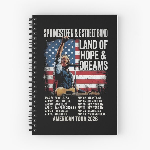 Item preview, Bruce Springsteen & E Street Band - American Tour 2026 designed and sold by Best-color.