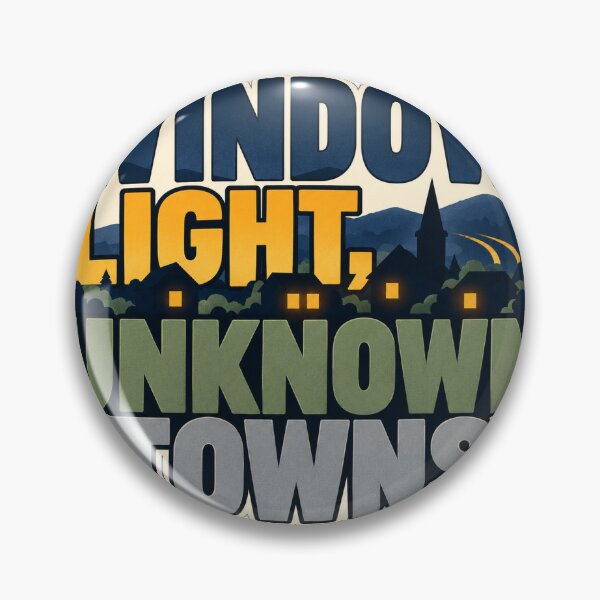 Item preview, Window Light Unknown Towns designed and sold by aihrgdesign.