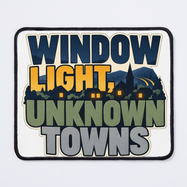 Item preview, Window Light Unknown Towns designed and sold by aihrgdesign.