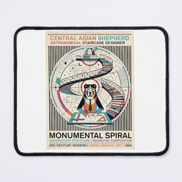 Item preview, Central Asian Observatory Stair Designer designed and sold by PictoVibe.