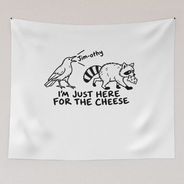 Item preview, Jimothy Raccoon funny meme designed and sold by ViolettaGlass.
