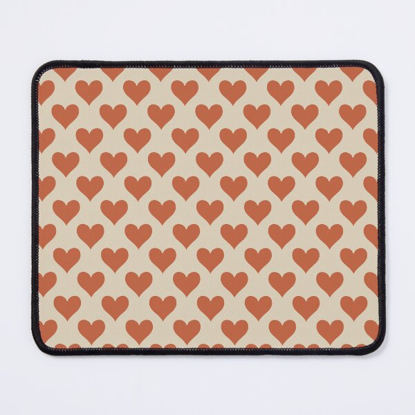 Item preview, Medium Terracotta Hearts Playing Card Suit Boho Love Pattern designed and sold by DColourMuse.