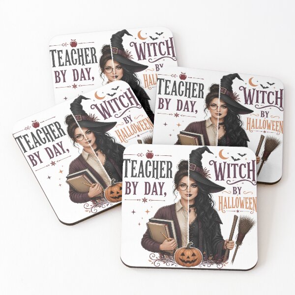 Item preview, Teacher By Day Witch By Night Spooky Educator designed and sold by LiviuGligoros.