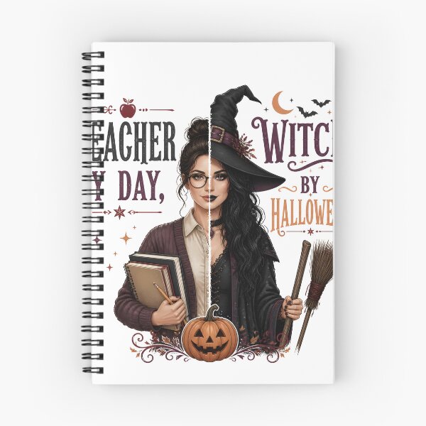 Item preview, Teacher By Day Witch By Night Spooky Educator designed and sold by LiviuGligoros.