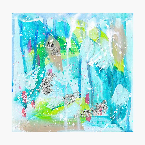 Surfs Up! Abstract by Niki Jackson Photographic Print