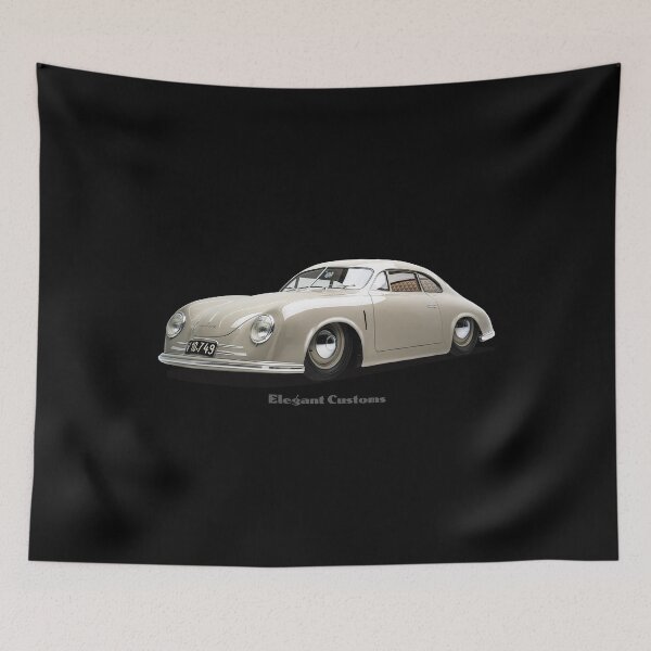 Item preview, 1948 356/2 Gmünd Coupe Outlaw Chopped no text Kustom, Hot Rod, Muscle Car designed and sold by Elegant Customs.