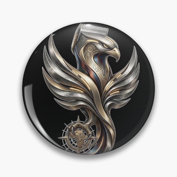 Item preview, Steampunk Eagle Barber Clipper Grafic Design designed and sold by ClauAndrade.