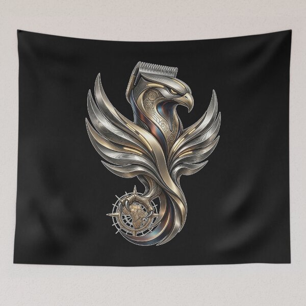 Item preview, Steampunk Eagle Barber Clipper Grafic Design designed and sold by ClauAndrade.